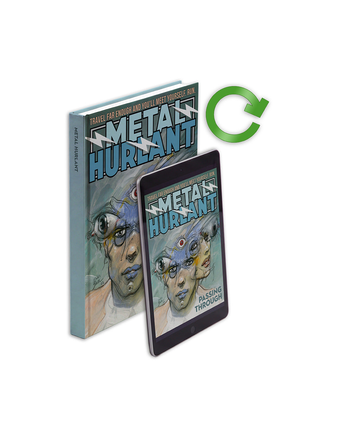 Metal Hurlant Hardcover + Digital / Quarterly Subscription