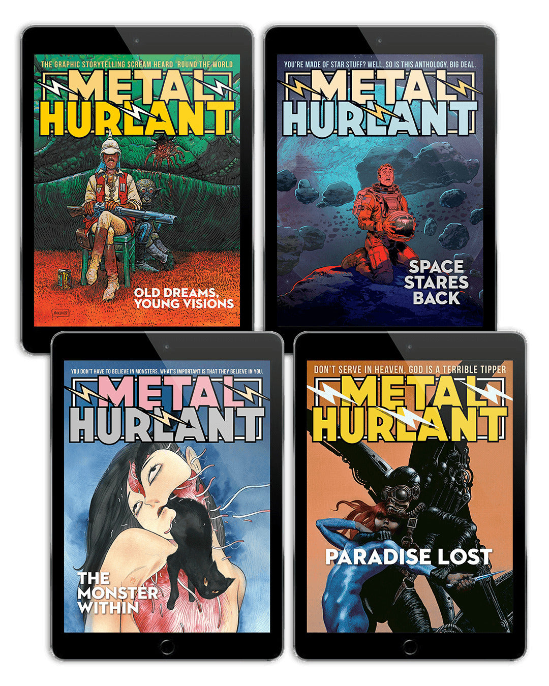 Metal Hurlant #1-#4 Bundle Digital