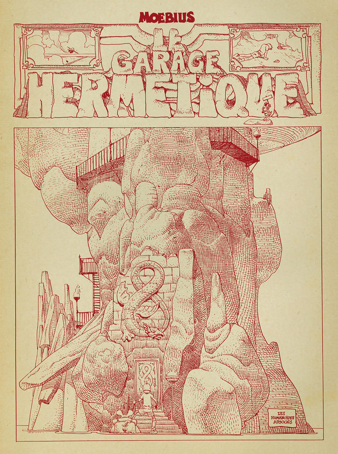 Mœbius Oeuvres Le Garage hermétique (Limited & Numbered Coffee Table Book)