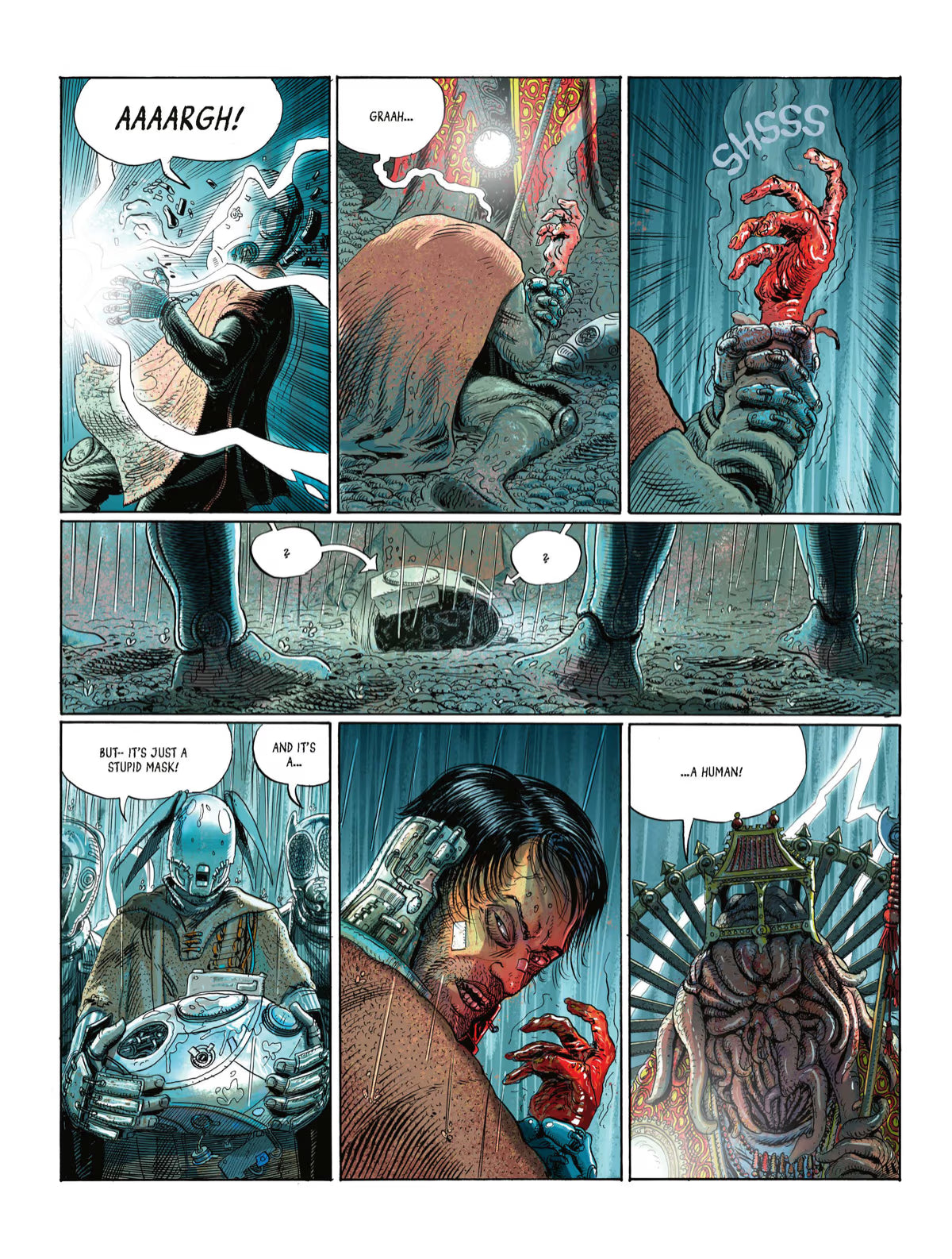 Metal Hurlant interior page — excerpt 2 of 38