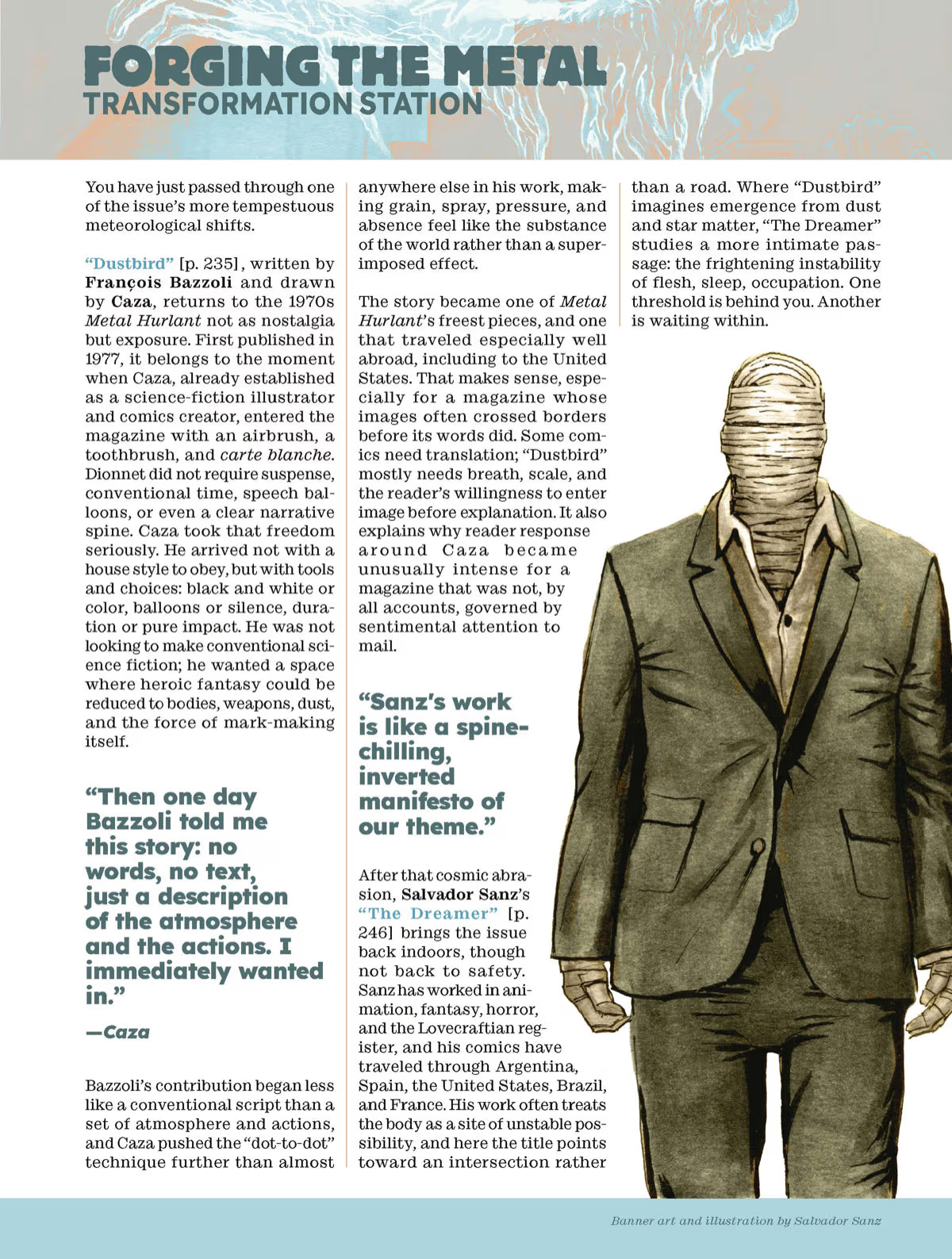 Metal Hurlant interior page — excerpt 10 of 38