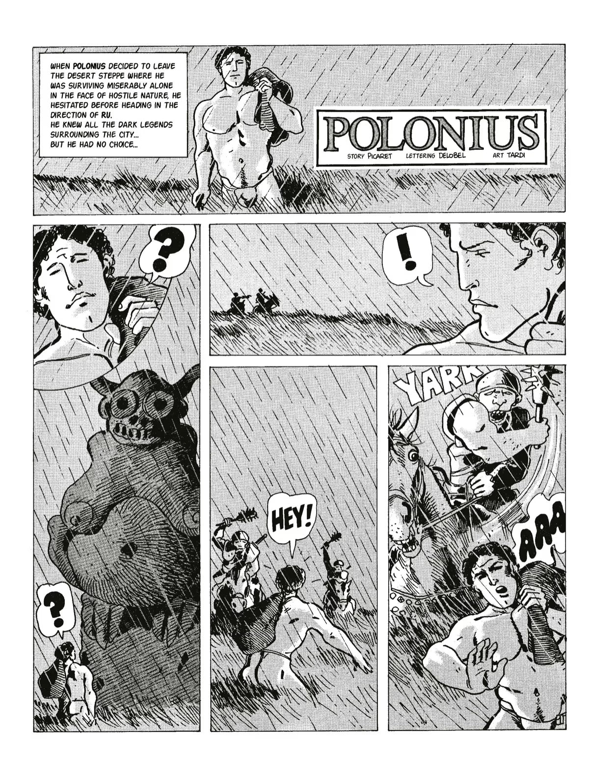 Metal Hurlant interior page — excerpt 14 of 38