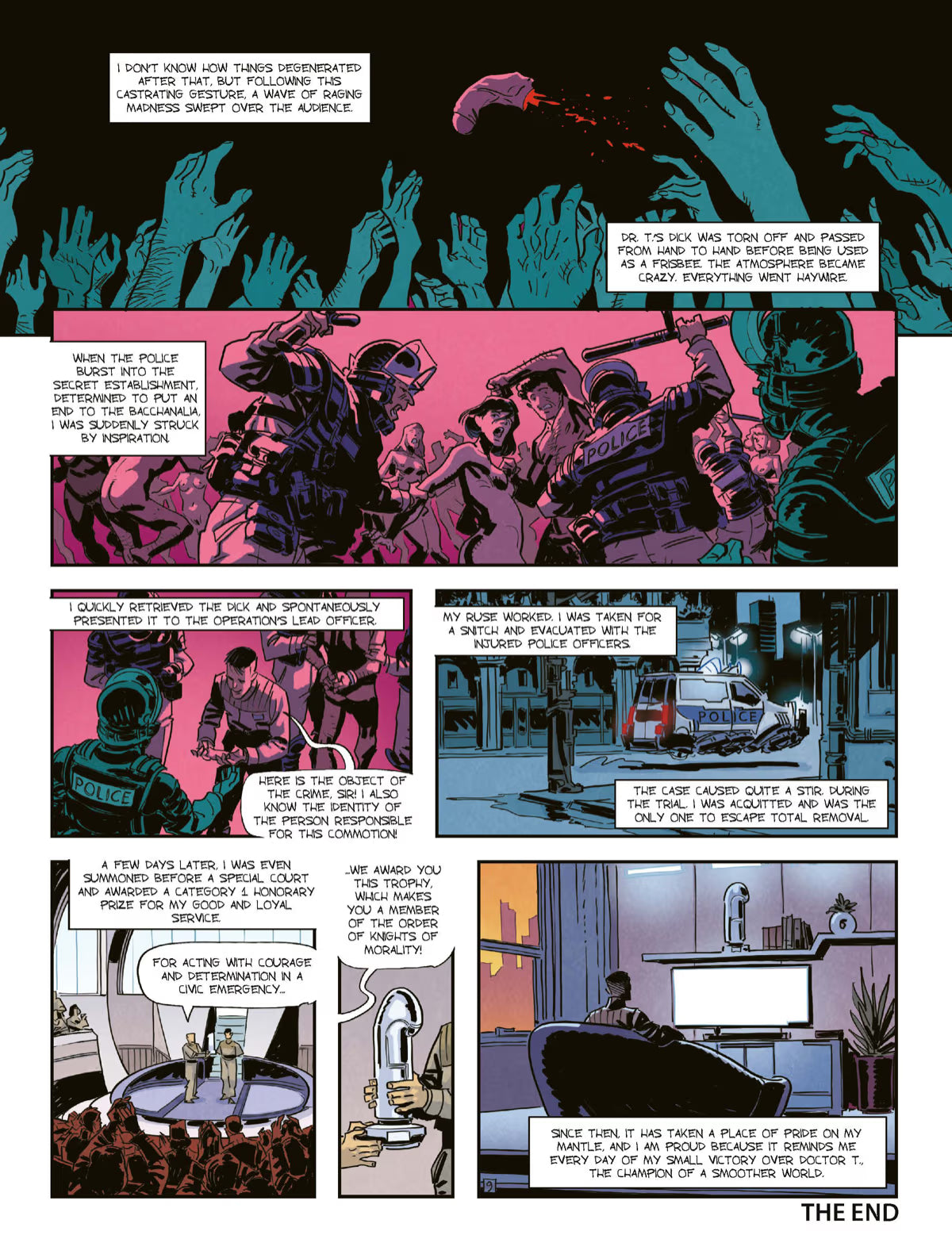 Metal Hurlant interior page — excerpt 15 of 38