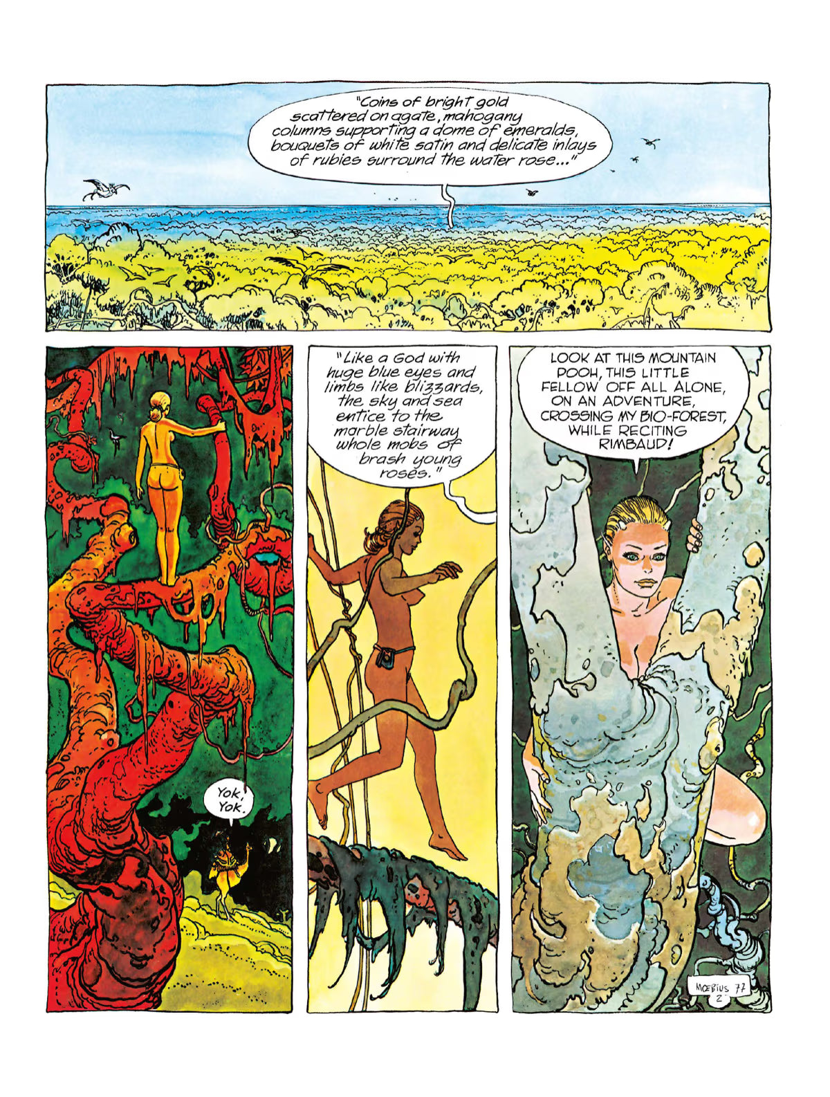Metal Hurlant interior page — excerpt 23 of 38