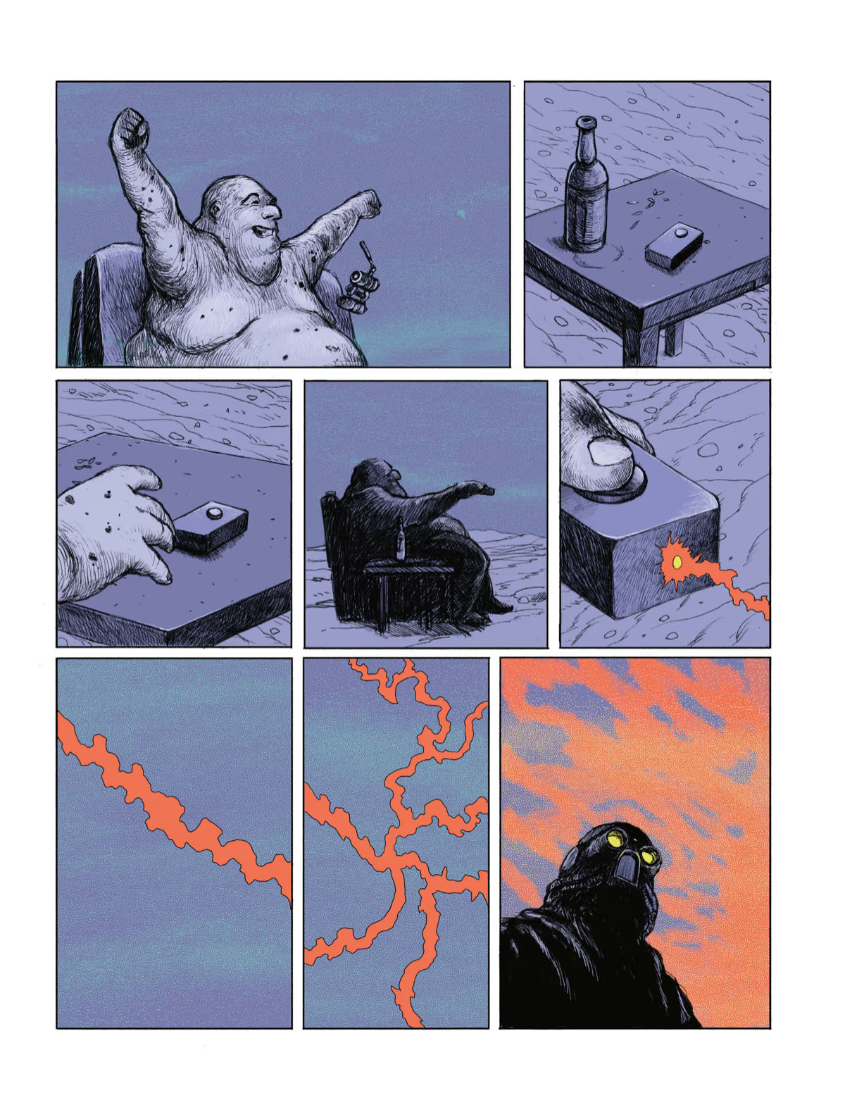 Metal Hurlant interior page — excerpt 33 of 38