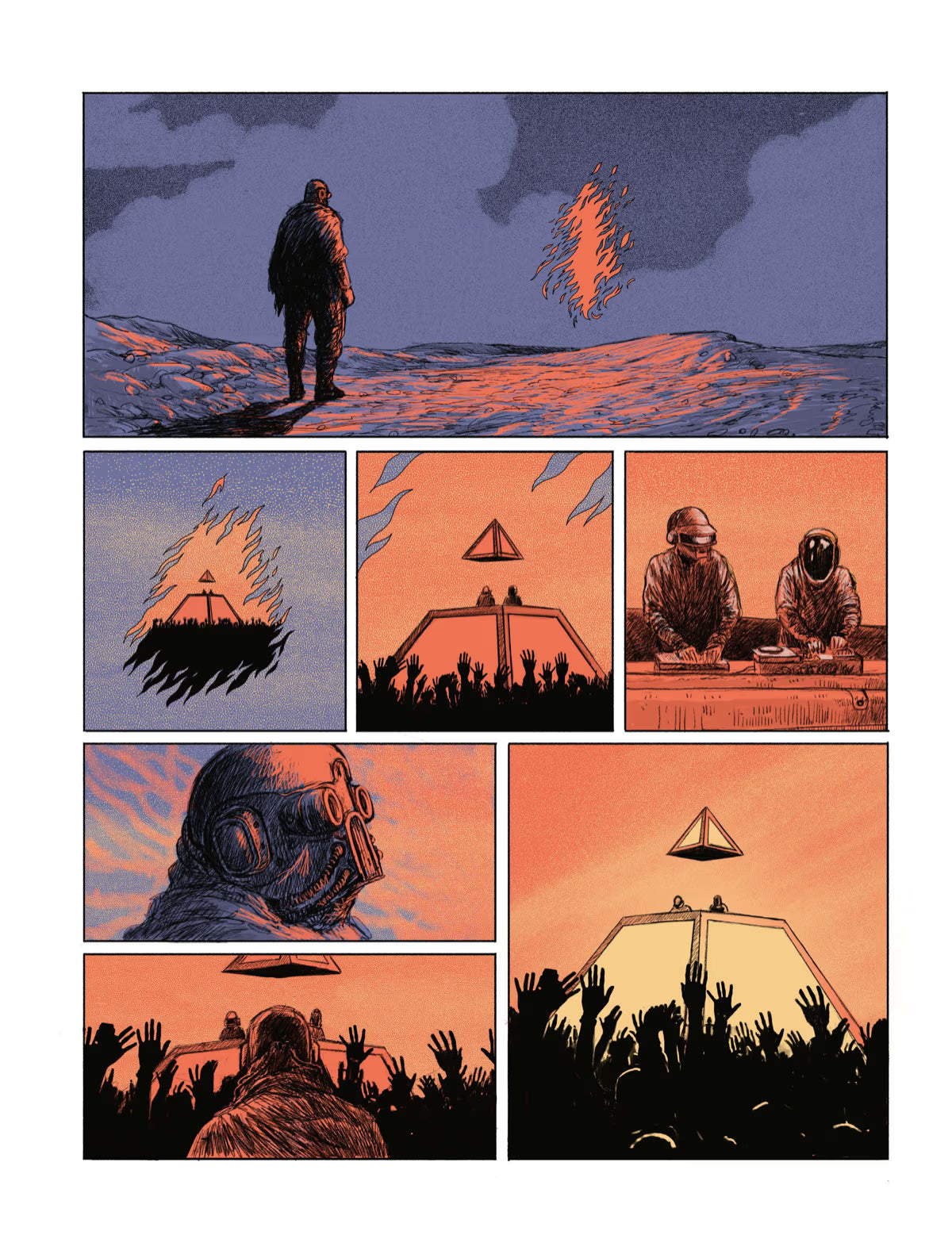 Metal Hurlant interior page — excerpt 34 of 38