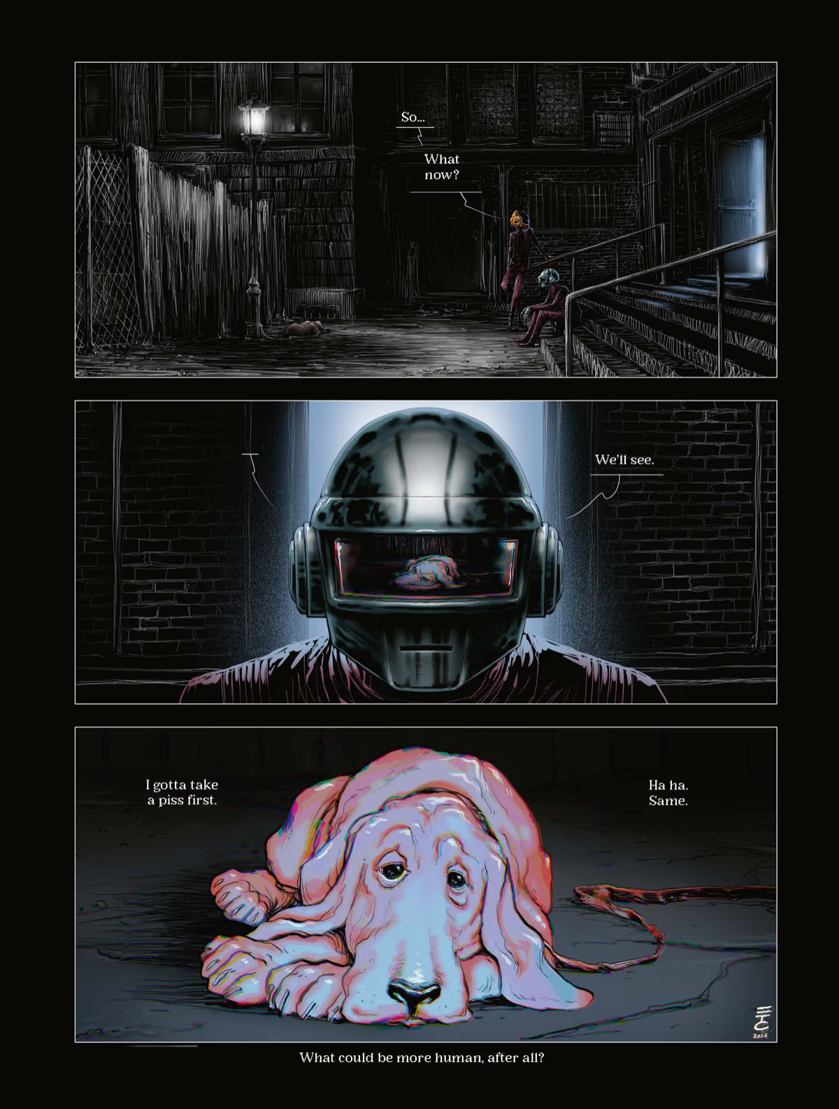 Metal Hurlant interior page — excerpt 38 of 38