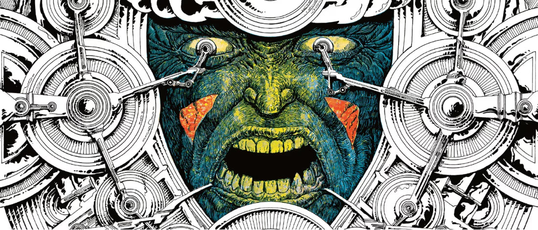 The Scream — Metal Hurlant illustration